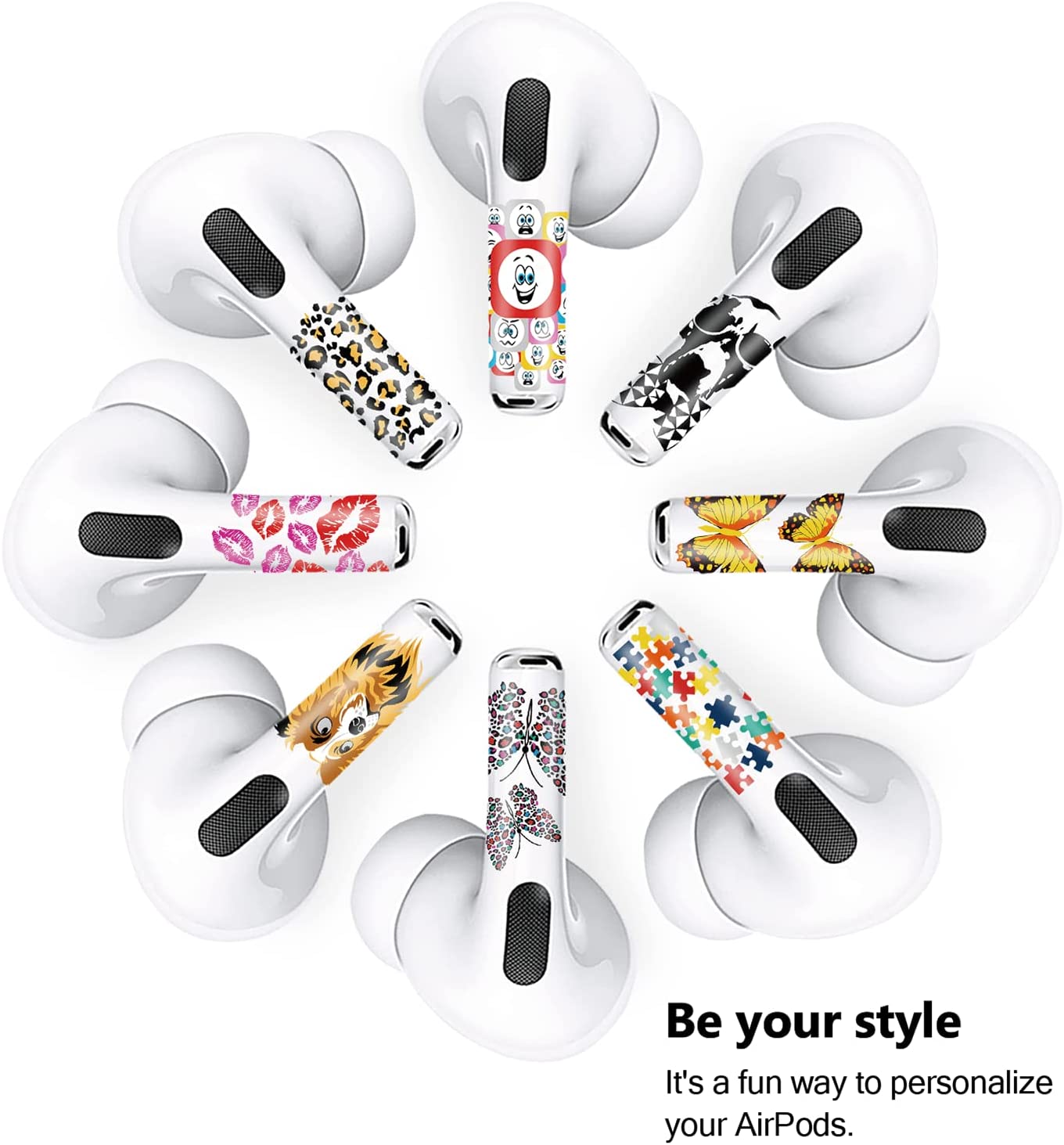 AirPods Pro Skin Wrap - Blue Butterfly