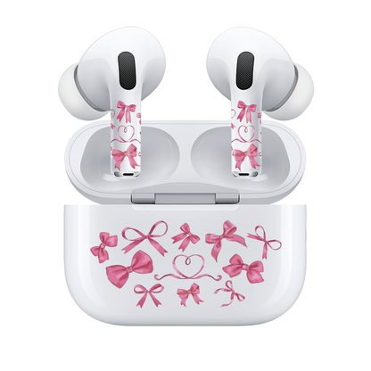 Airpods Bundle Skin Wrap - Cute Bow