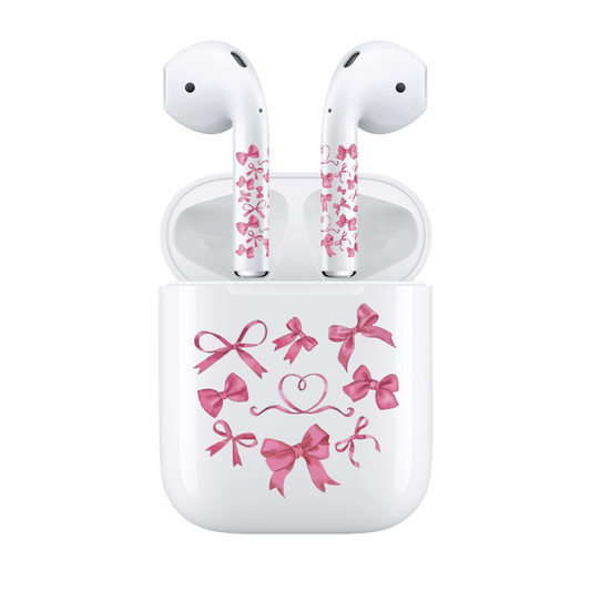 Airpods Bundle Skin Wrap - Cute Bow