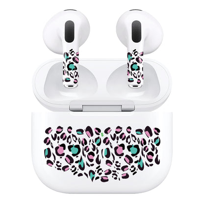 Airpods Bundle Skin Wrap - Candy Leopard