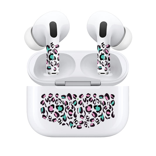 Airpods Bundle Skin Wrap - Candy Leopard