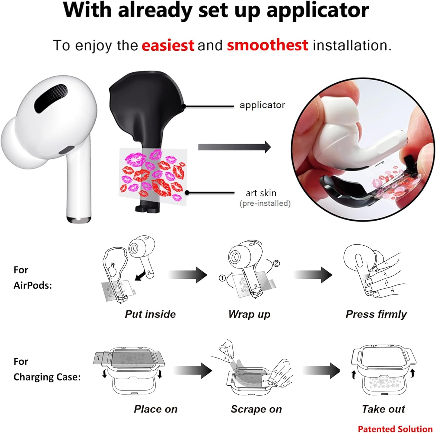 Airpods Bundle Skin Wrap - Paw