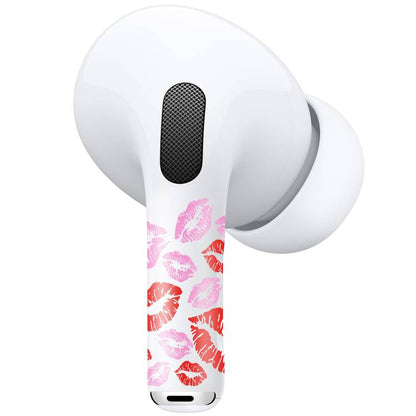 AirPods Pro Skin Wrap - Red Lips