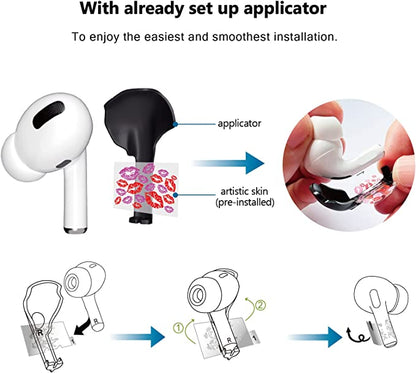 AirPods Pro Skin Wrap - Red Lips